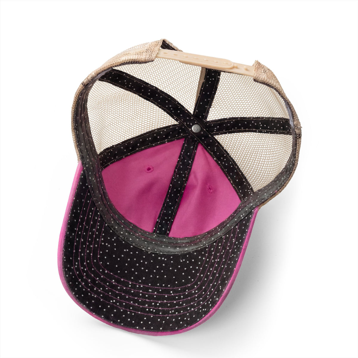 Pickleball Graphic Women's Washed Mesh-Back Cap