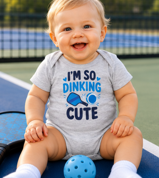 Pickleball Baby Short Sleeve Gerber Onesie®