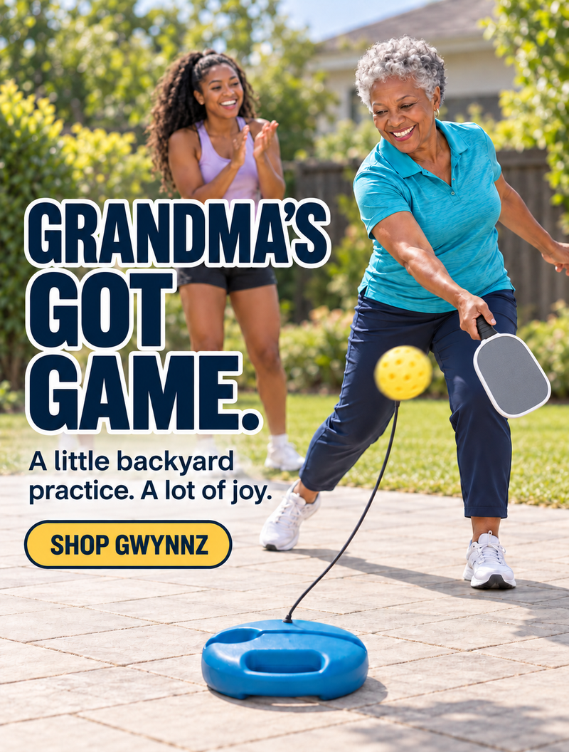 Pickleball Solo Trainer Gift For Grandma