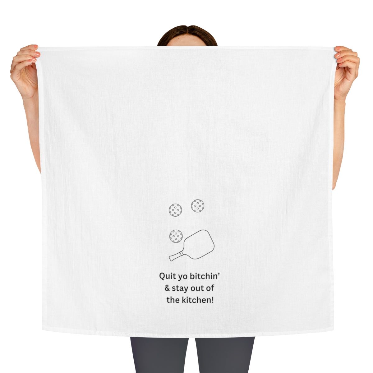 Funny Pickleball Tea Towel Gift for Players and Coaches