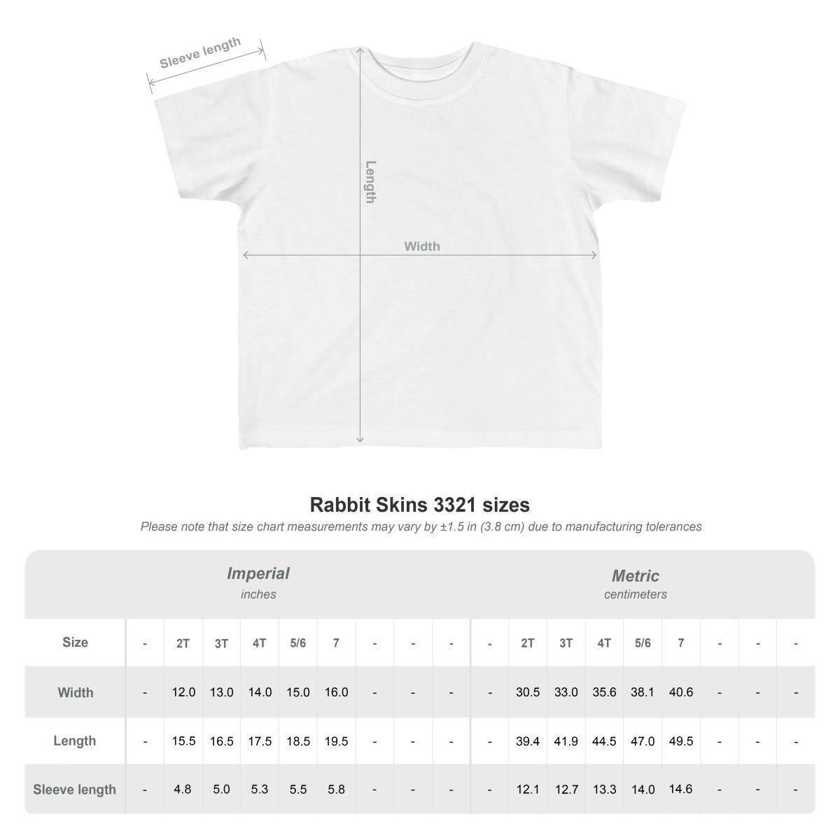 Toddler's Fine Jersey Tee