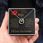 To My Bad Ass Trash Talkin' Wife | Lucky In Love Necklace