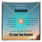 To My Trash Talkin' Soulmate | Love Knot Necklace