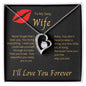 To My Sexy Wife | Forever Love Necklace